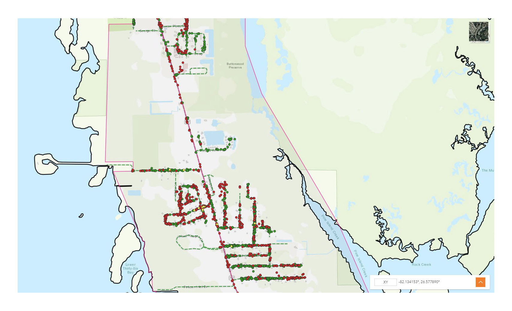 Pine Island Debris Information